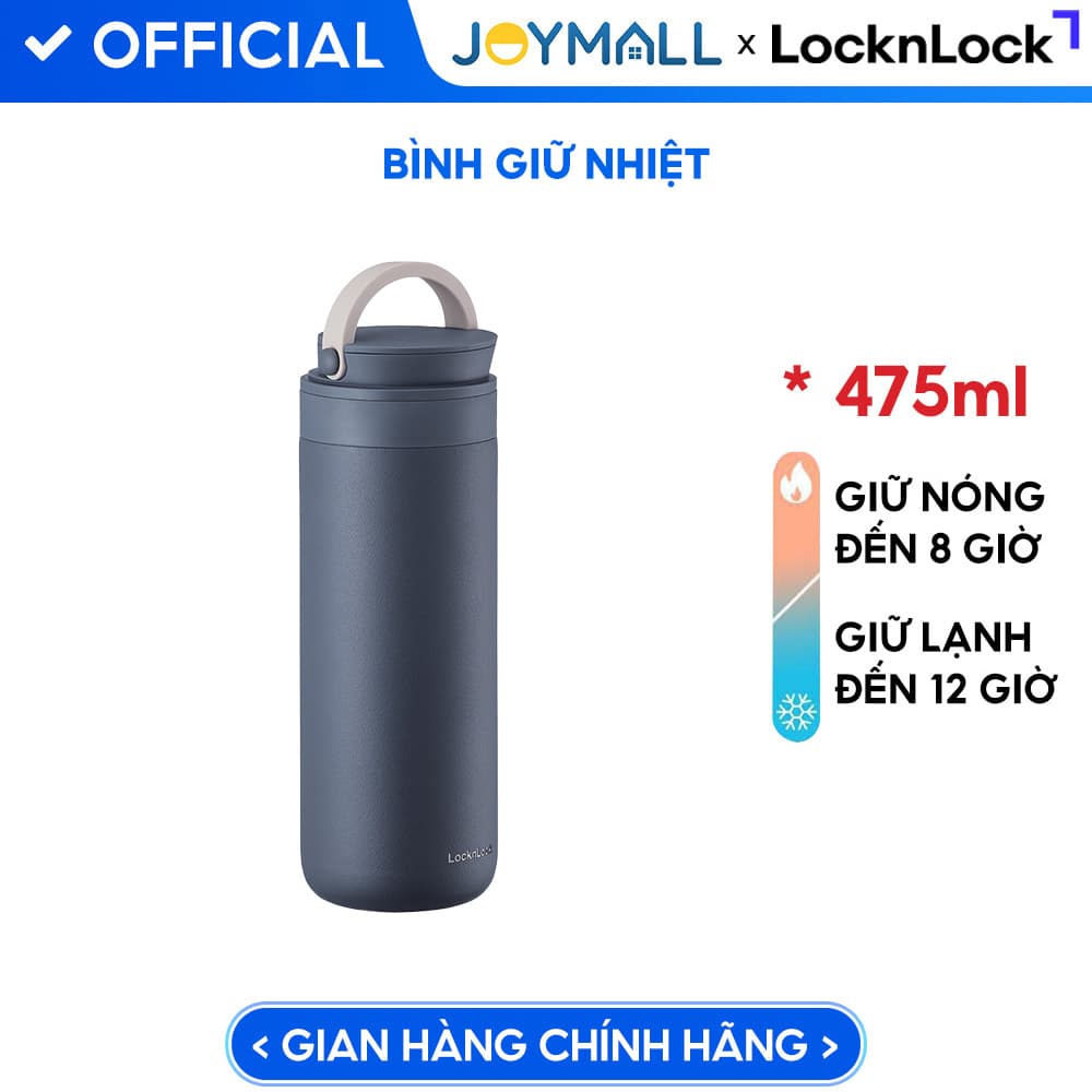 Bình giữ nhiệt LocknLock Metro Two Way LHC4274NVY 475ml Navy