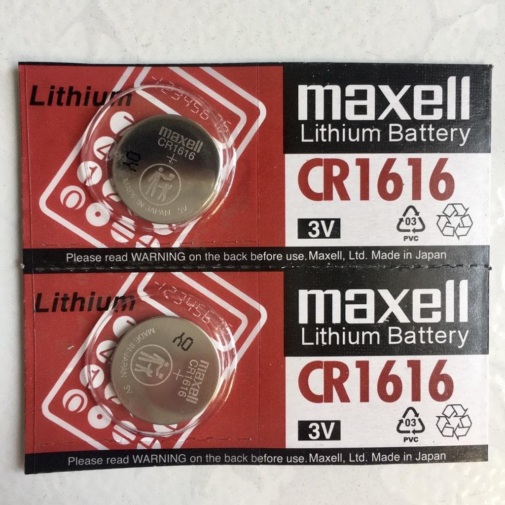 Pin CR1616 Maxell 3V Made in Japan 1 Viên 2 Viên