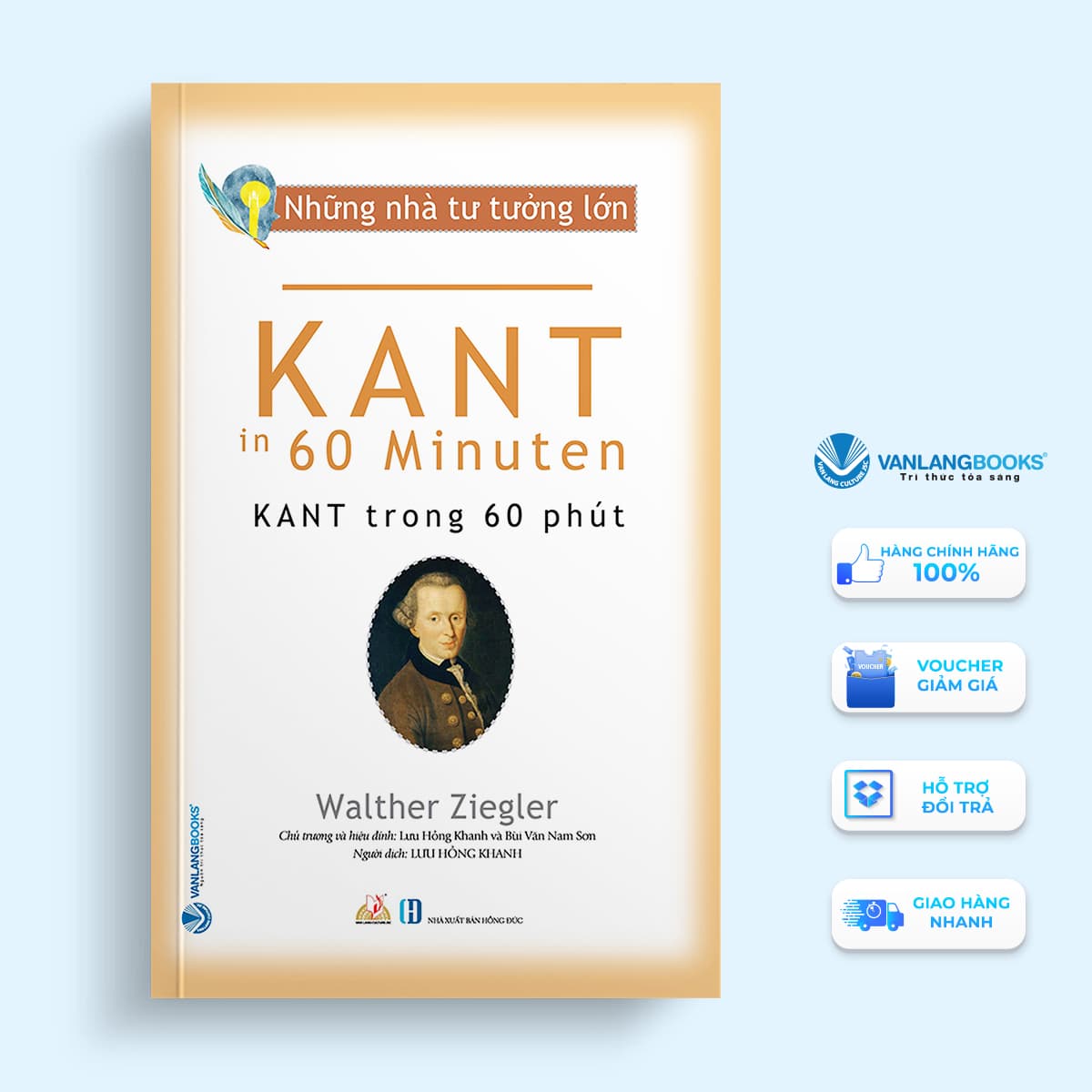 Sách Nhà Tư Tưởng Lớn Kant Trong 60 Phút