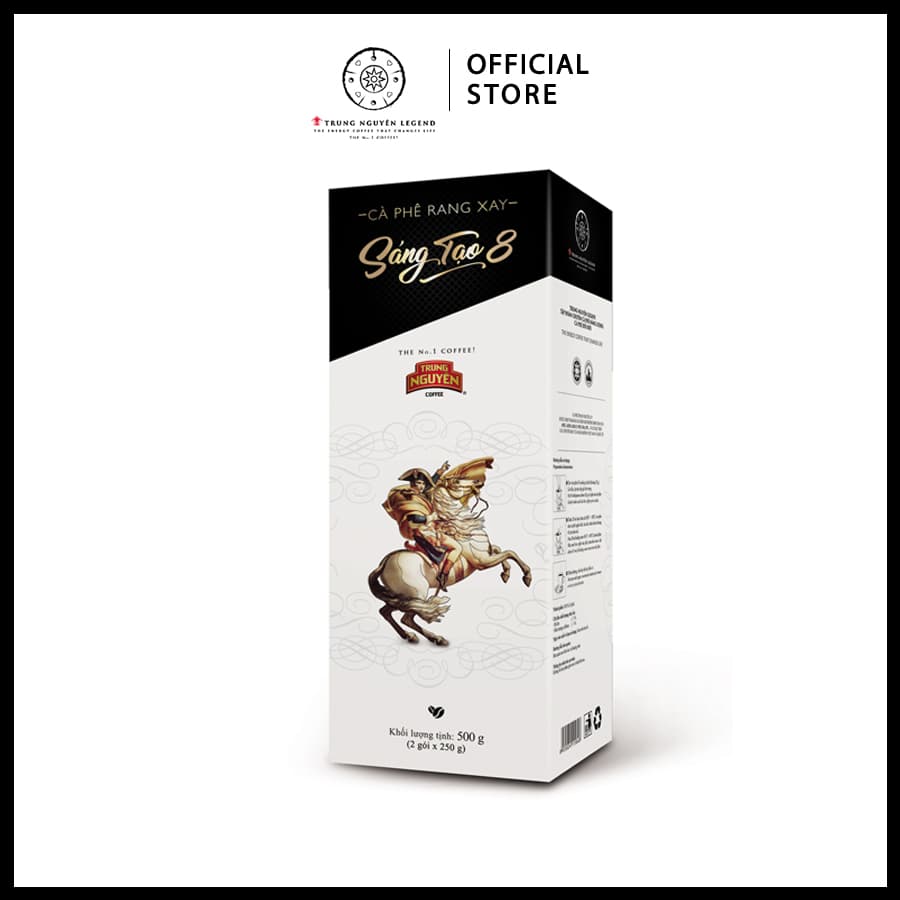 Trung Nguyên Legend Cà phê rang xay Sáng tạo 8 Hộp 500gr