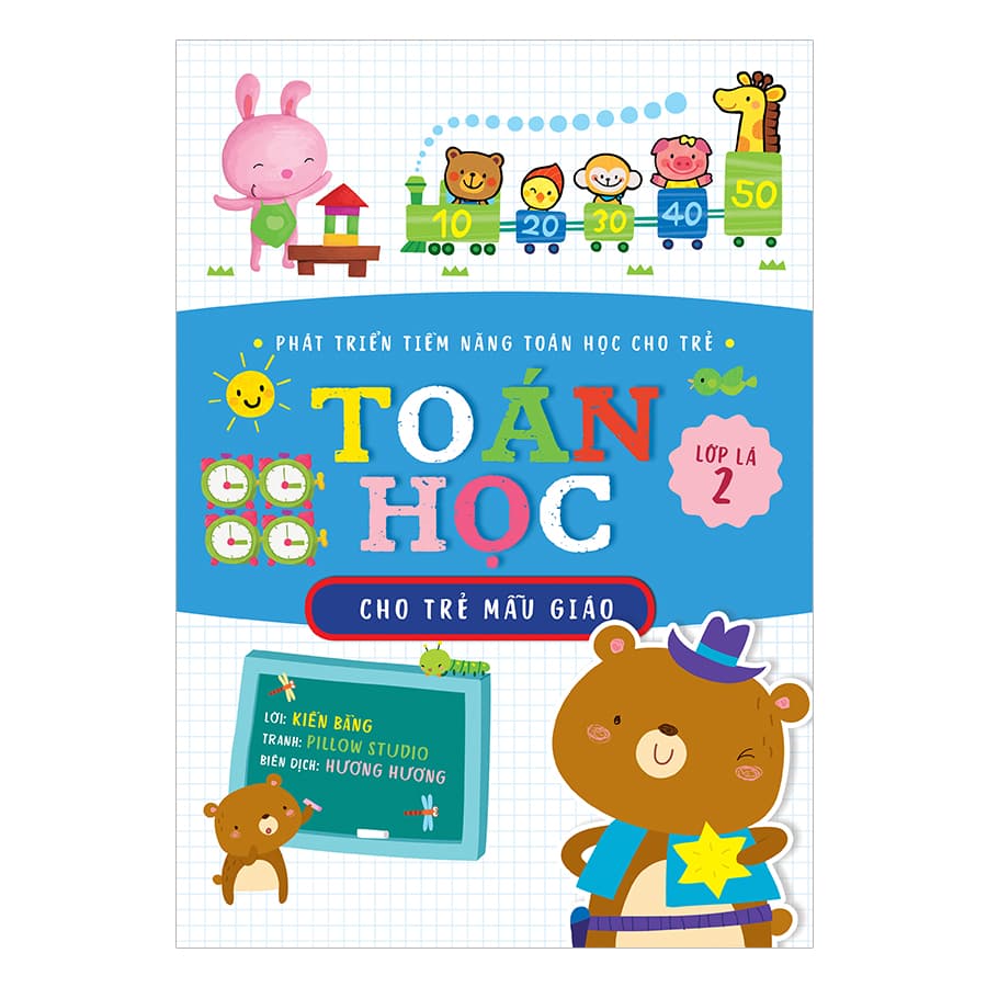 Sách Toán Học Cho Trẻ Mẫu Giáo Lớp Lá 2