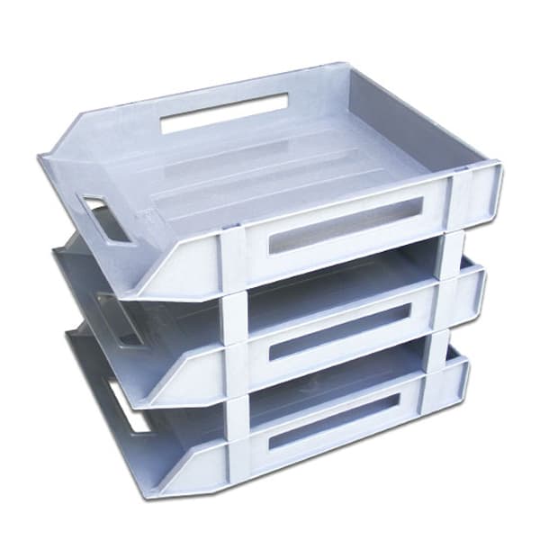Kệ hồ sơ ráp 3 tầng màu xám Xukiva 190 3