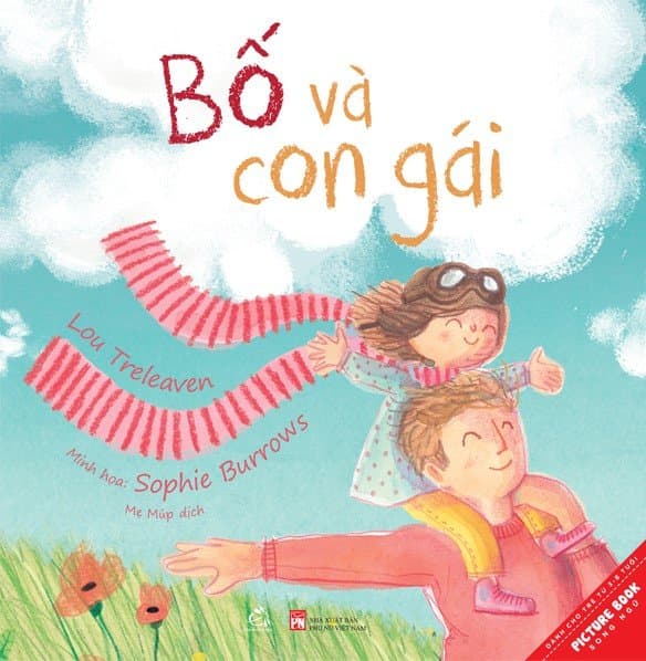 Sách tranh song ngữ BỐ VÀ CON GÁI Ngày thứ Bảy hạnh phúc của bố và con gái