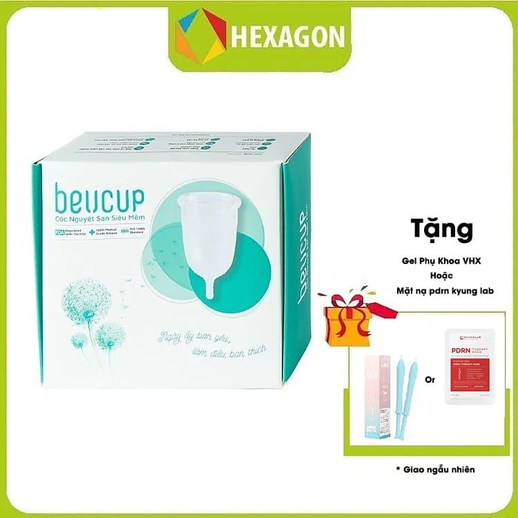 Cốc nguyệt san BeUcup siêu mềm xóa tan nỗi lo ngày đèn đỏ