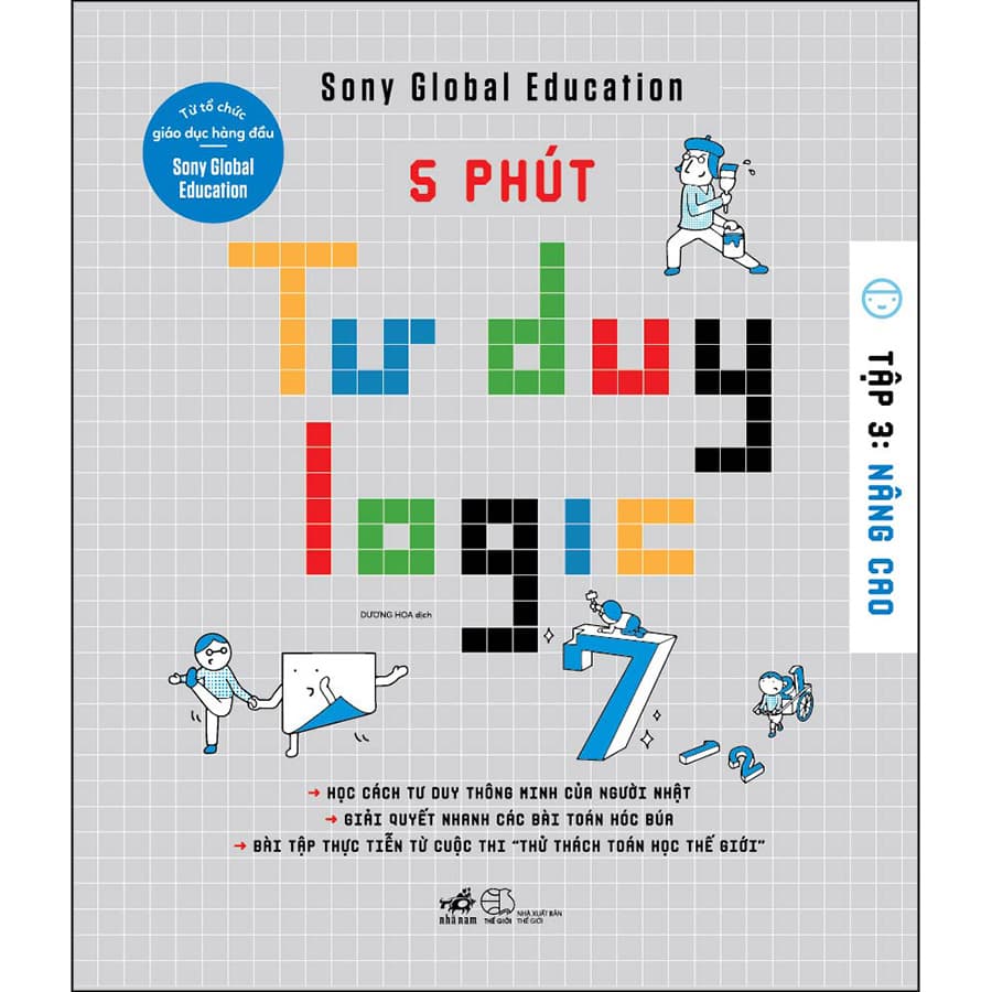 Sách 5 phút tư duy logic Tập 3 Nâng cao