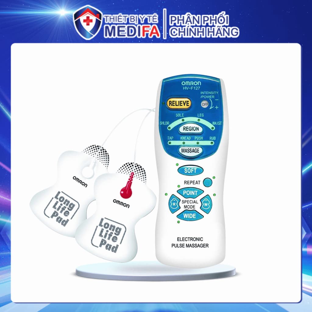 Máy Massage Xung Điện Omron HV F127 Xua Tan Đau Nhức Vùng Cơ Thể