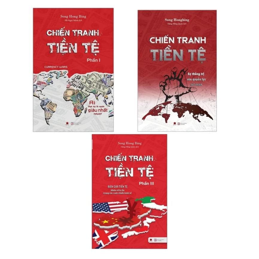 Sách Chiến Tranh Tiền Tệ Trọn Bộ 3 Tập
