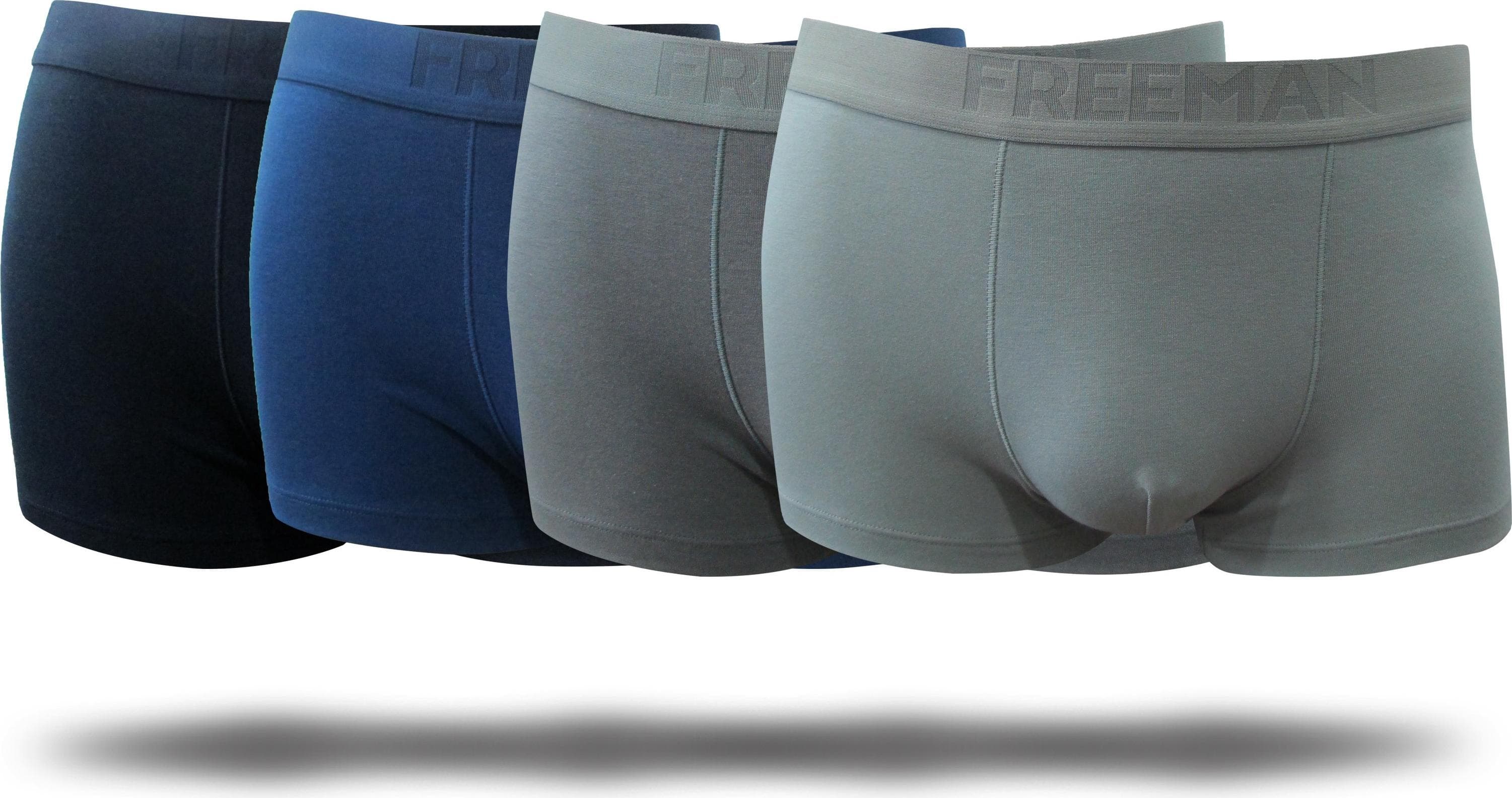 FREEMAN Combo 4 quần boxer nam BO501 L
