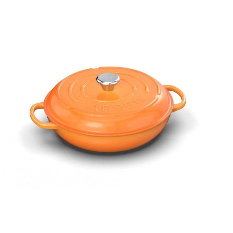 Chảo gang đúc tráng men Arber CG30Mv kích thước 30x6.8cm hàng Đức .