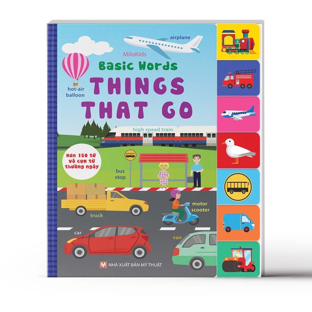 Sách Basic Words Things That Go