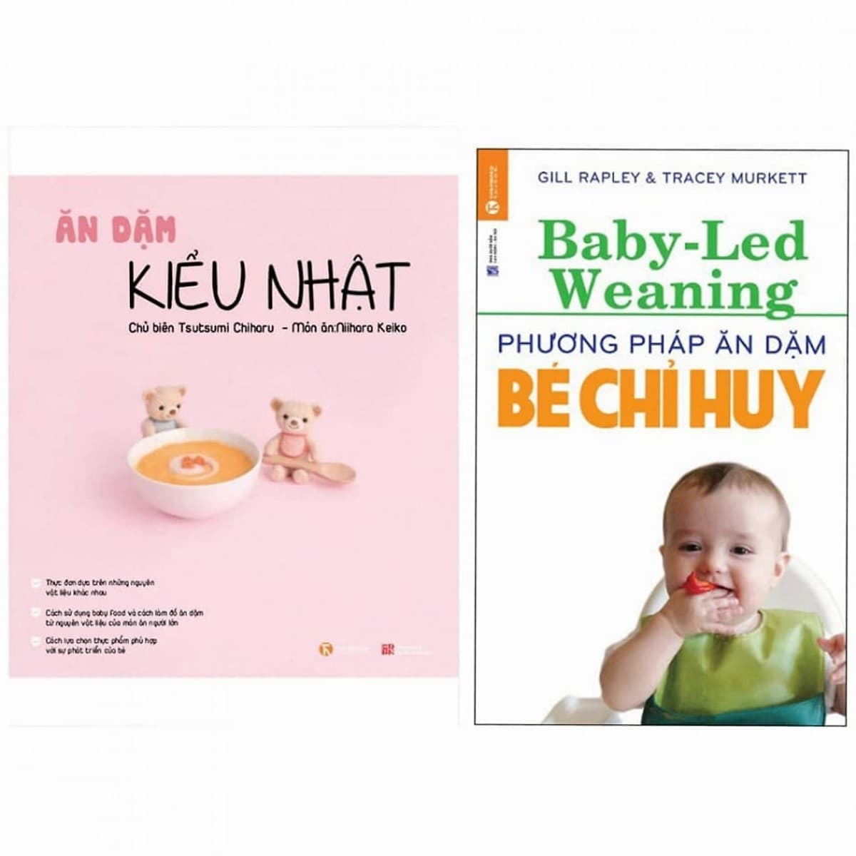 Combo Sách Ăn Dặm Kiểu Nhật Ăn Dặm Bé Chỉ Huy Tặng kèm poster An Toàn Cho Con Yêu Quy Tắc 5 Ngón Tay