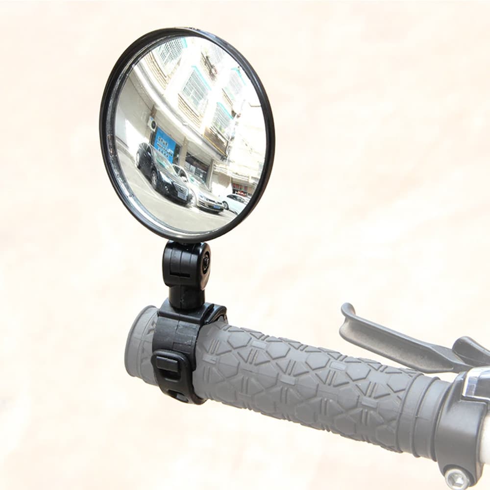 Bộ 2 Gương Chiếu Hậu Tròn Lớn Cho Xe Đạp Thể Thao Địa Hình Xoay 360 Độ Giúp Đạp Xe An Toàn