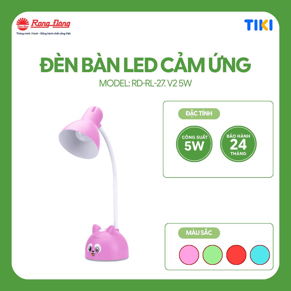 Đèn bàn Bảo vệ Thị lực Model RD RL 27.V2 5W