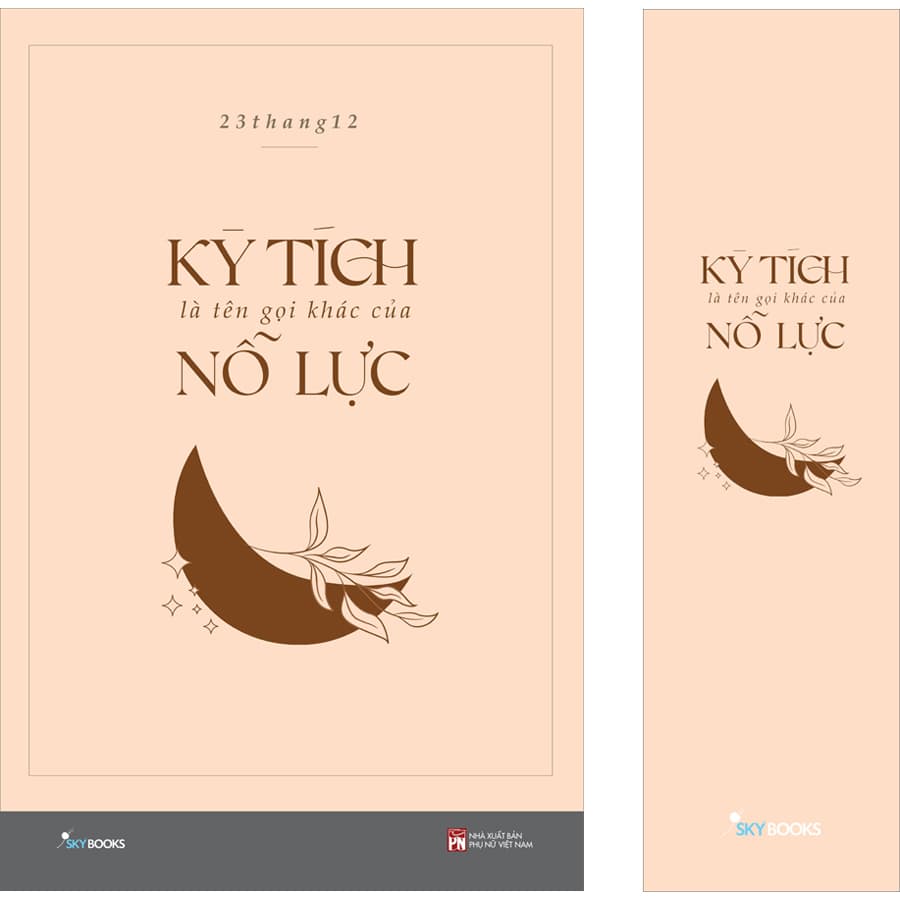 Sách Kỳ Tích Là Tên Gọi Khác Của Nỗ Lực Bản Thường Tặng Kèm Bookmark