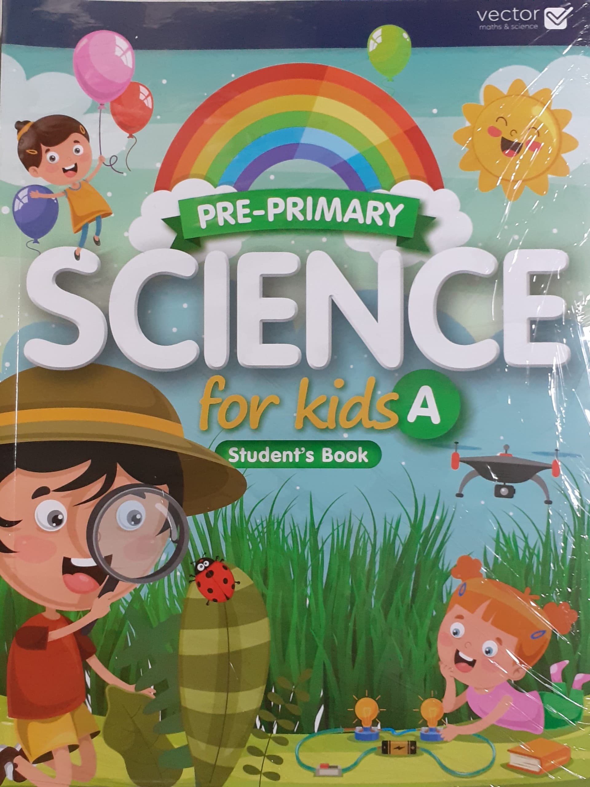 Vector Sách hệ Cambrige Học khoa học bằng tiếng Anh Science For Kids A Students Book