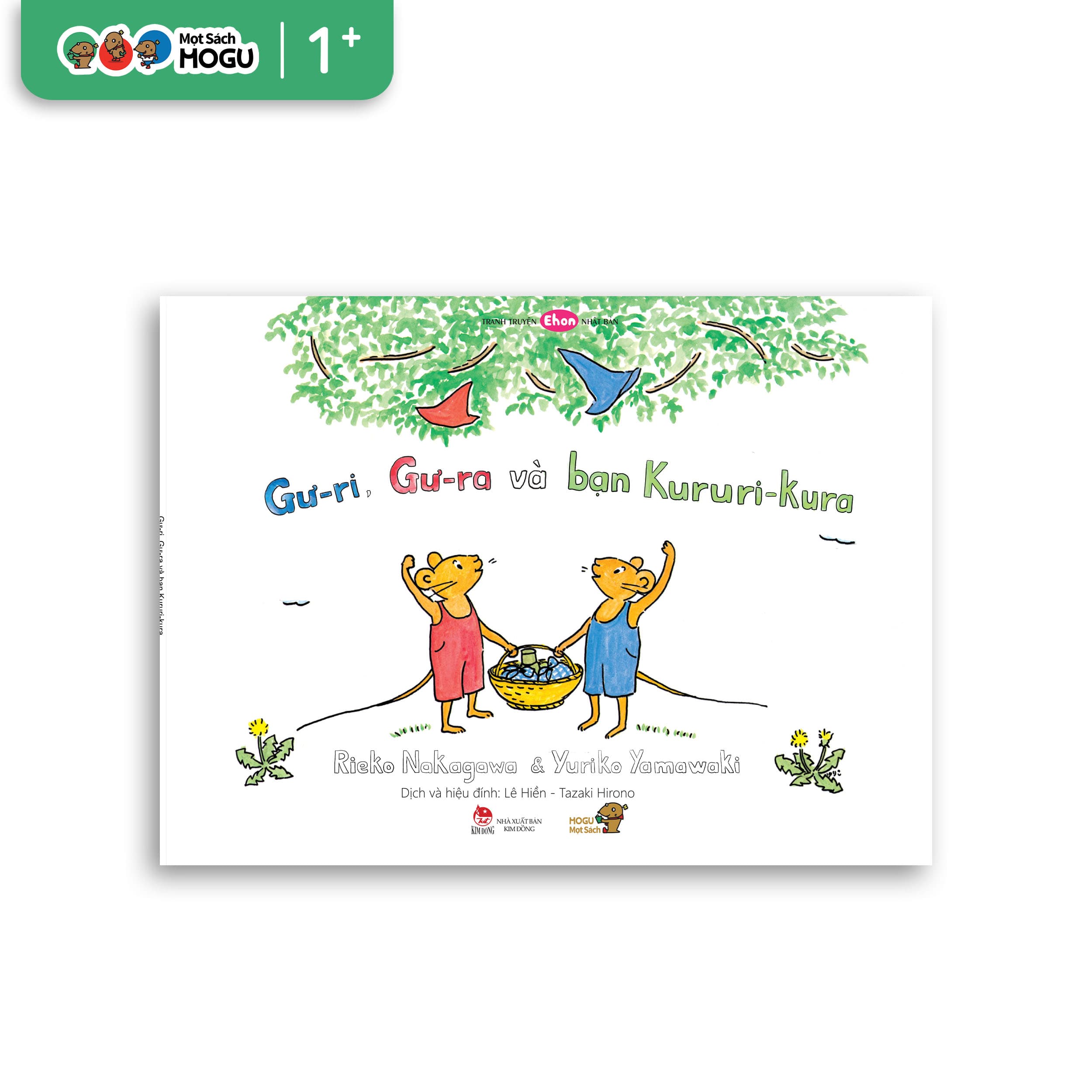 Truyện Ehon bé 3 4 5 tuổi Gư ri Gư ra và bạn Kururi Kura