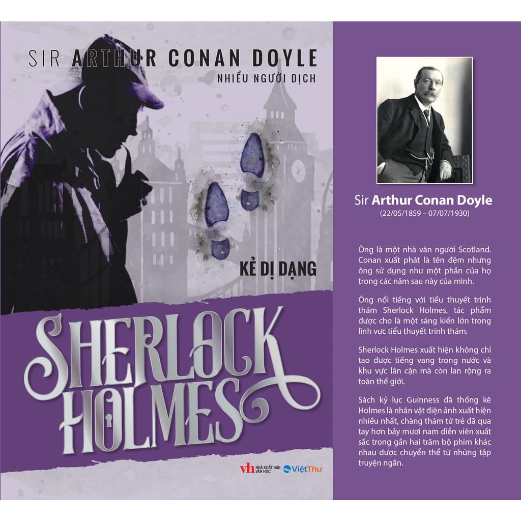 Sách Sherlock Holmes Kẻ Dị Dạng Sir Arthur Conan Doyle Bìa Mềm