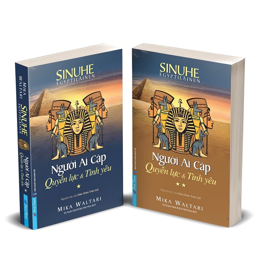 Người Ai Cập Quyền lực và Tình yêu trọn bộ 2 tập Nguyên tác của Dấu Chân Trên Cát