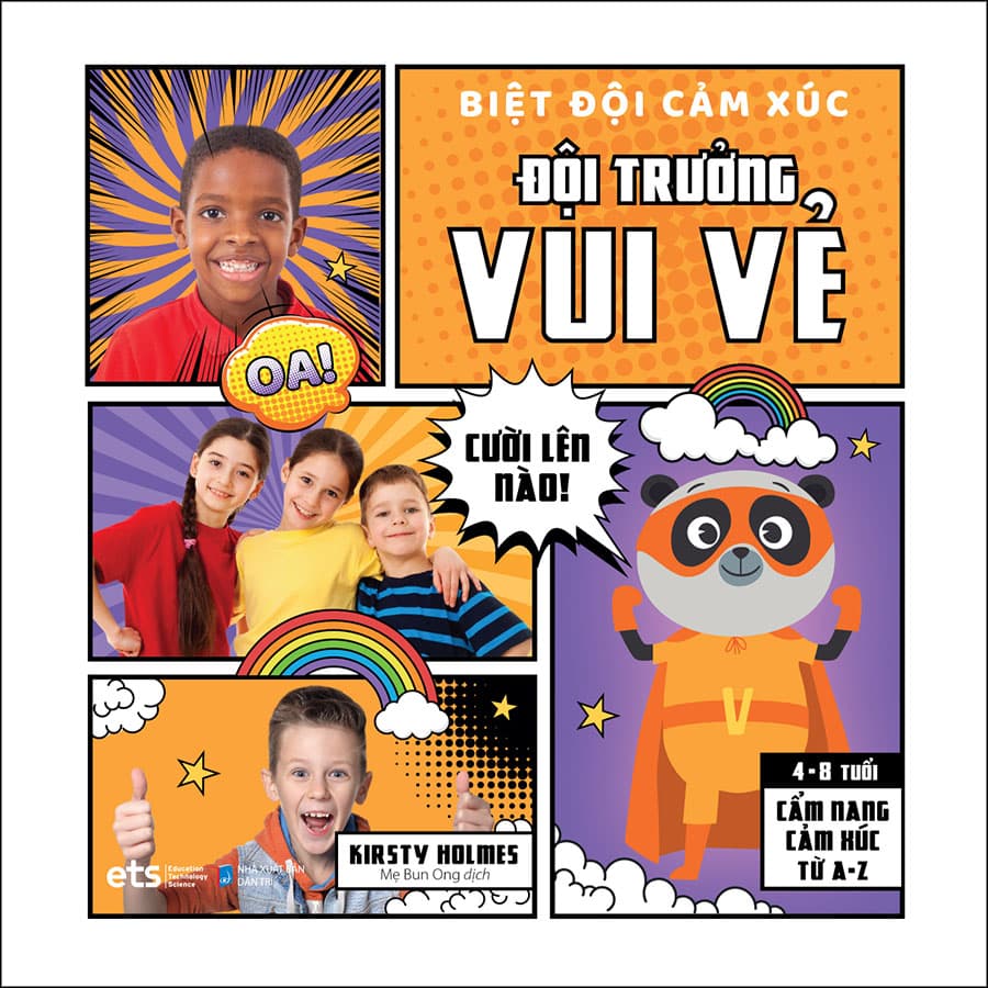 Sách Biệt Đội Cảm Xúc Đội Trưởng Vui Vẻ