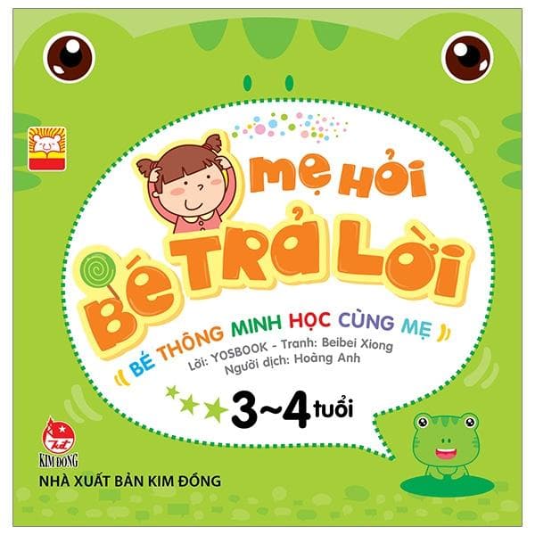 Sách Mẹ Hỏi Bé Trả Lời 3 4 Tuổi Tái Bản