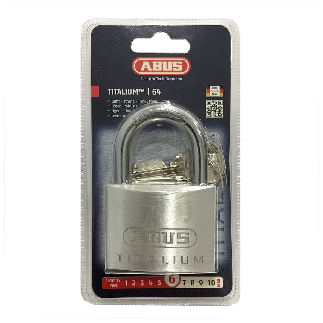 Ổ Khóa Titalium Abus 64TI60 60mm