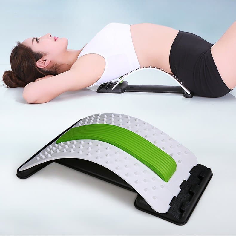 Khung Nắn Chỉnh Cột Sống Khung Định Hình Cột Sống Dụng Cụ Hỗ Trợ Thoát Vị Đĩa Đệm Đau Mỏi Lưng Đau Vai Gáy VinBuy Trắng