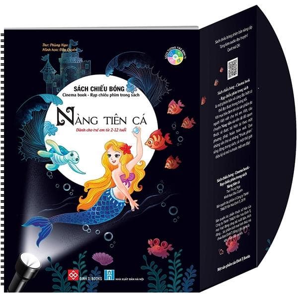 Sách Tương Tác Sách Chiếu Bóng Cinema Book Rạp Chiếu Phim Trong Sách Nàng Tiên Cá
