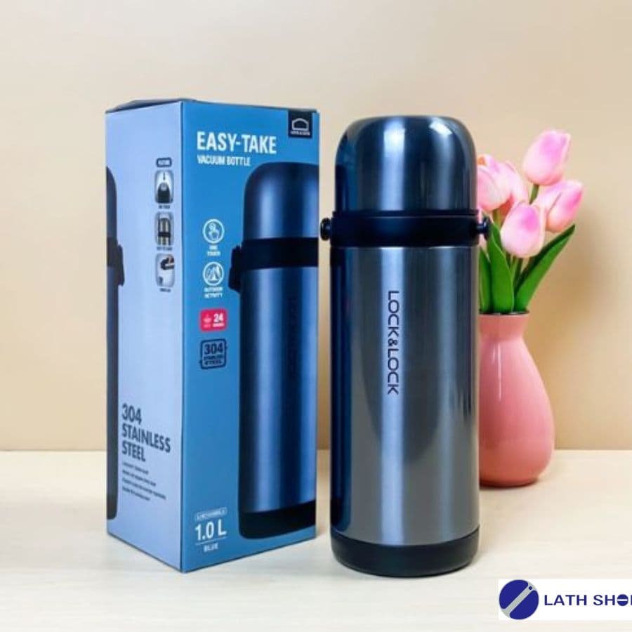 Bình Giữ Nhiệt Lock&Lock LHC1439 Dung Tích 1000ml Xanh