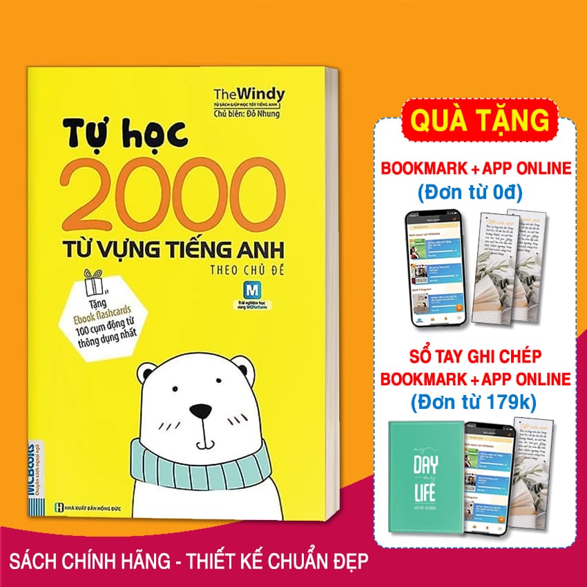 Tự Học 2000 Từ Vựng Tiếng Anh Theo Chủ Đề Phiên Bản Khổ Nhỏ Dành Cho Người Học Căn Bản Học Kèm App Online