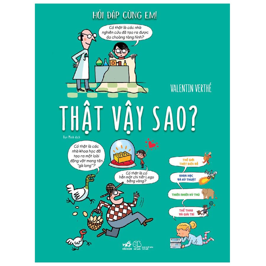 Sách Hỏi Đáp Cùng Em Thật Vậy Sao