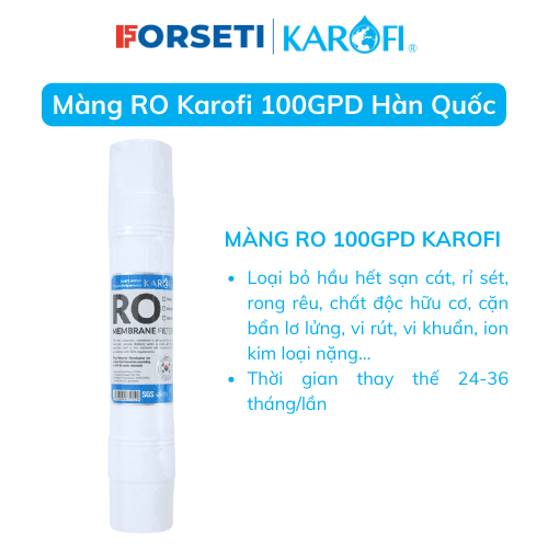 Lõi số 4 Màng RO 100GPD Hàn Quốc