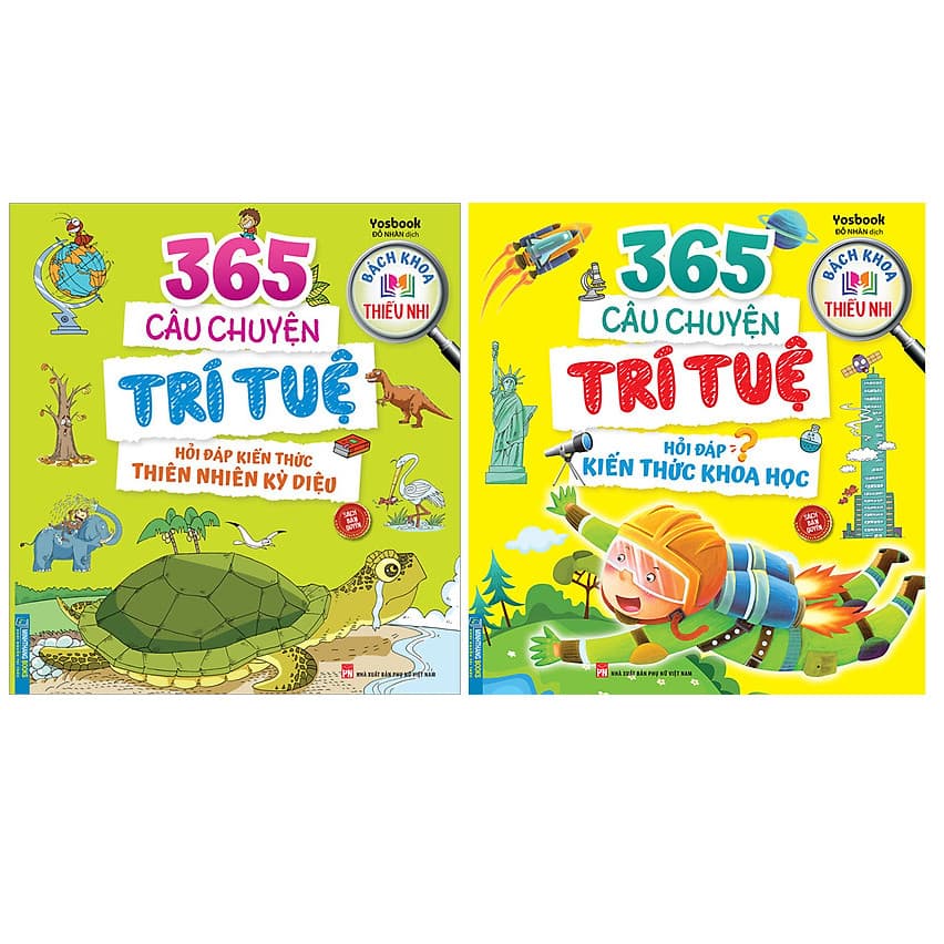 Combo Bách Khoa Thiếu Nhi 365 Câu Chuyện Trí Tuệ Hỏi Đáp Kiến Thức Thiên Nhiên Kỳ DiệuHỏi Đáp Kiến Thức Khoa Học