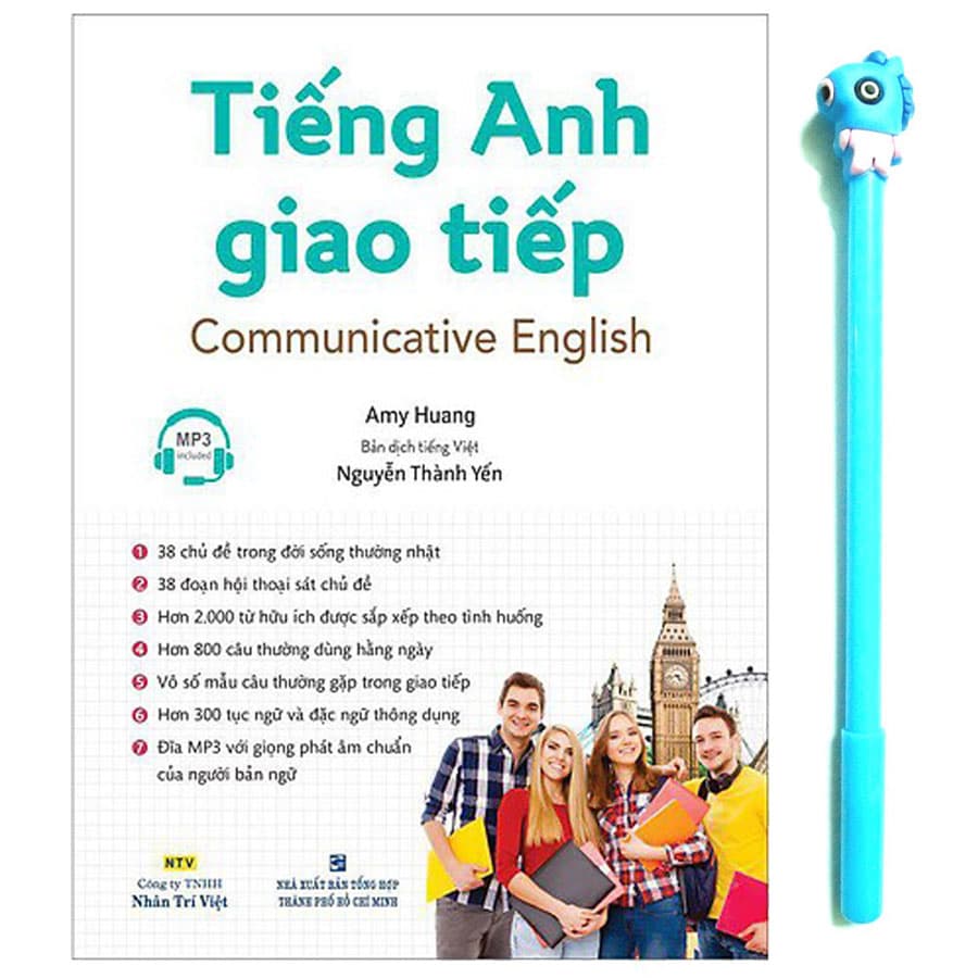 Tiếng Anh Giao Tiếp Communicative English Kèm Đĩa MP3 Tặng Kèm Bút