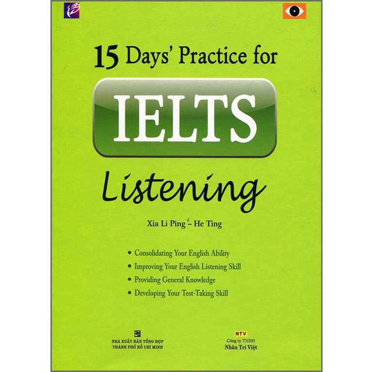Sách 15 Days Practice For IELTS Listening Kèm CD Tái Bản
