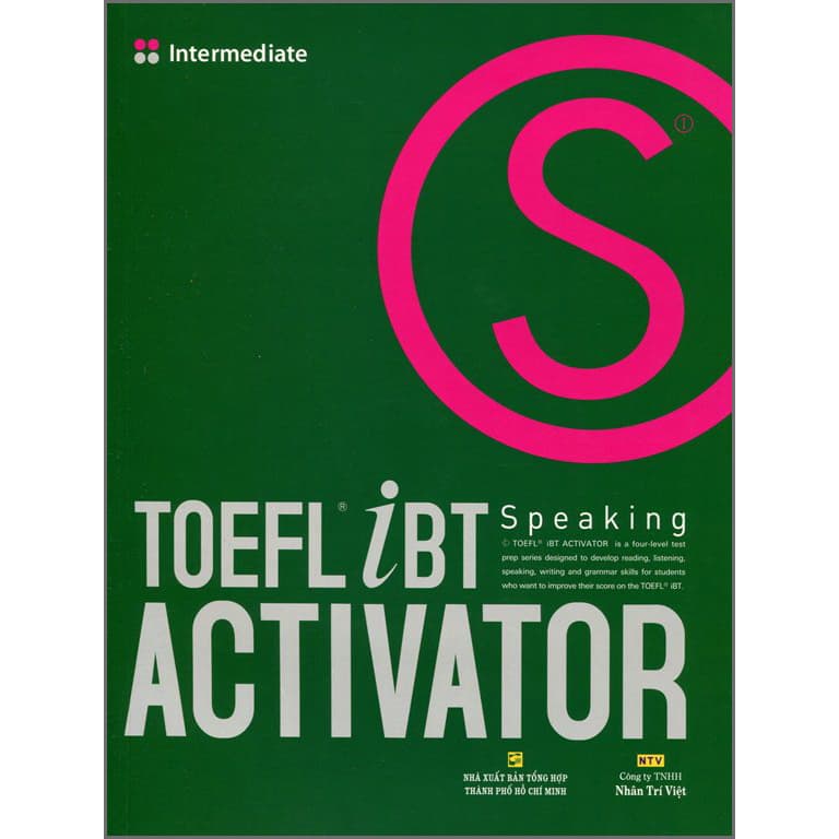 Sách TOEFL iBT Activator Speaking Intermediate Kèm CD
