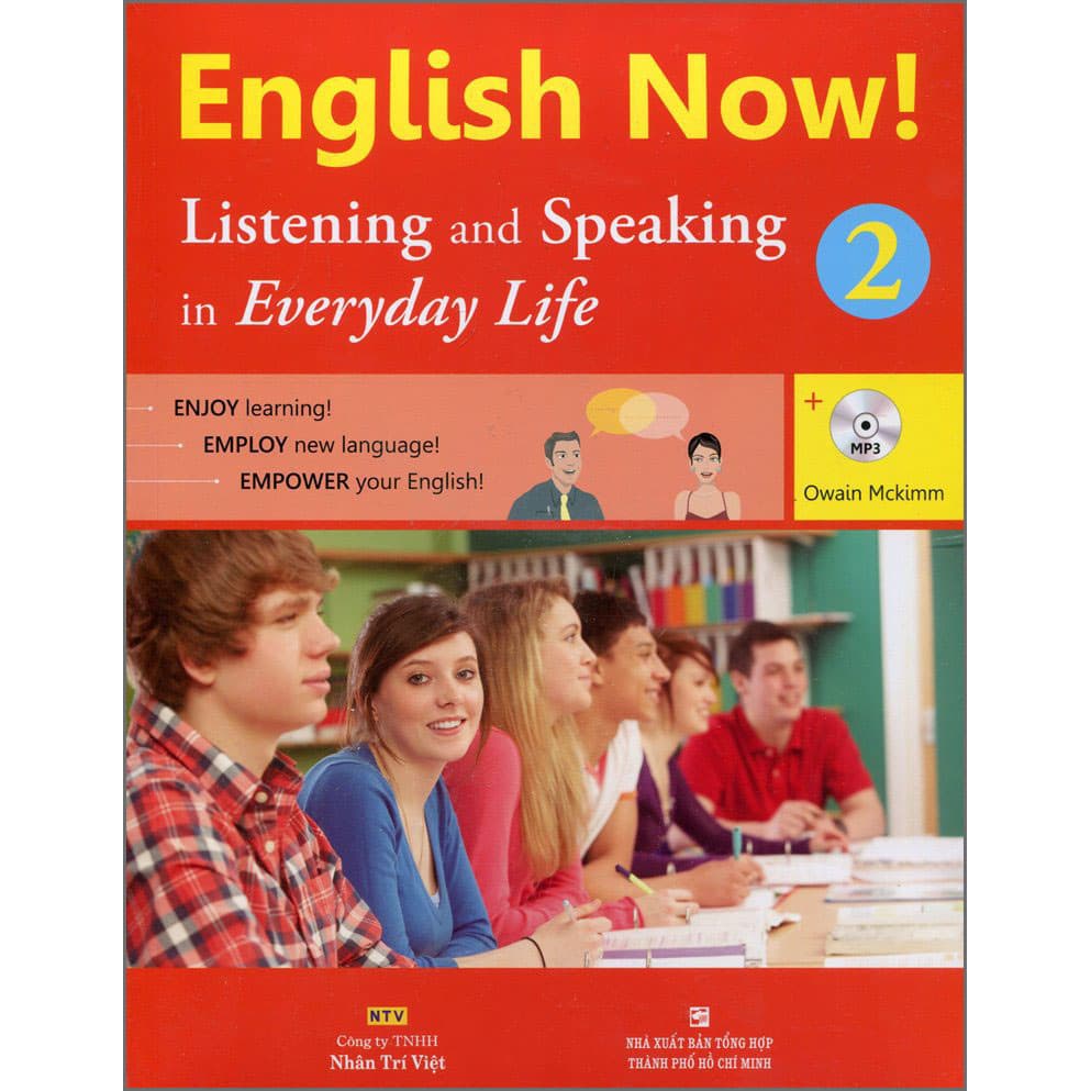 Sách English Now 2 Listening And Speaking Kèm CD