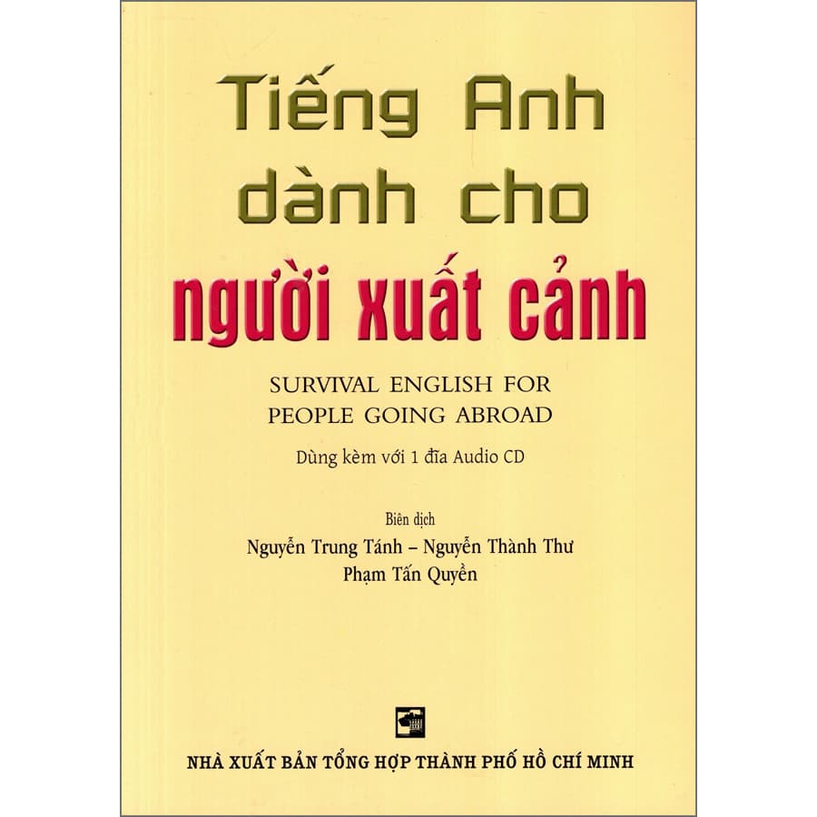 Sách Tiếng Anh Dành Cho Người Xuất Cảnh Kèm CD