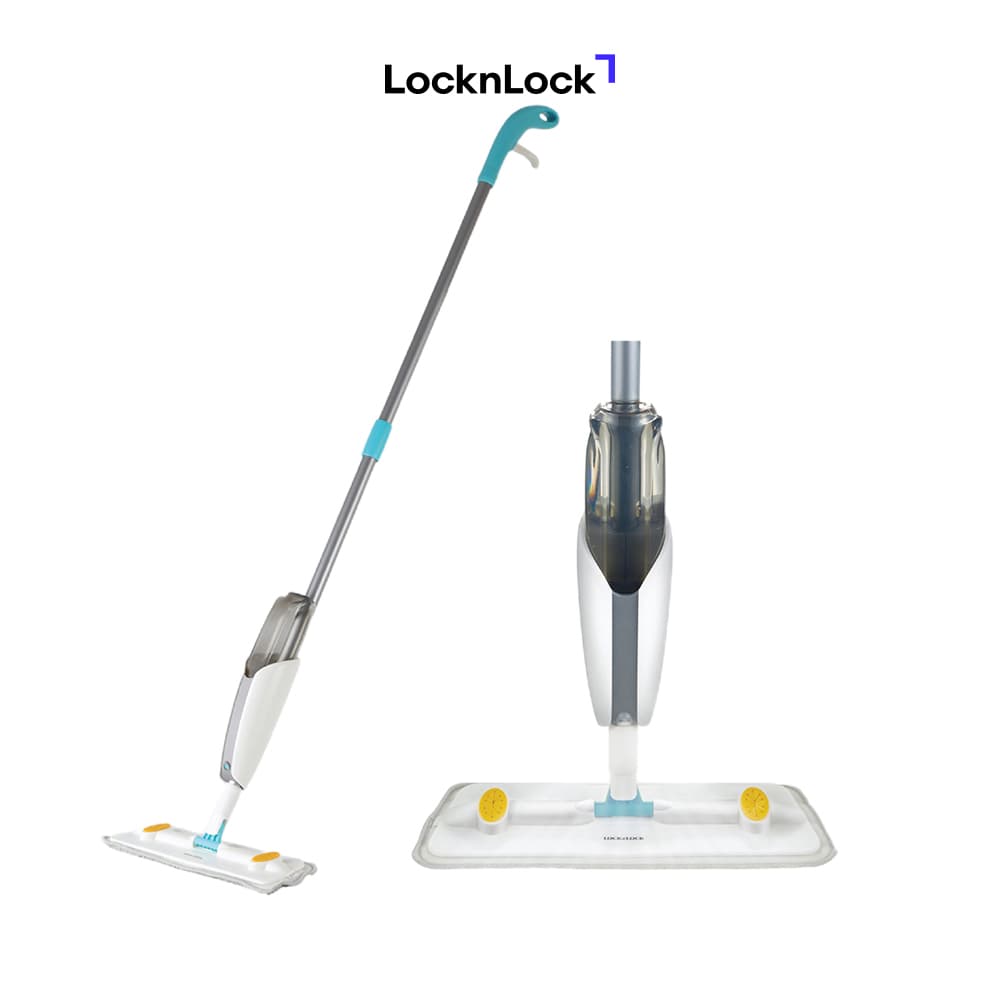 Cây Lau Nhà Dạng Đứng Lock&Lock ETM461 Trắng Phối Màu