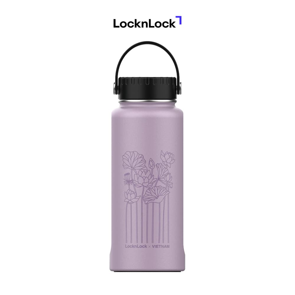 Bình giữ nhiệt LocknLock Riga Tumbler Vietnam Edition LHC4160 897ml Tím