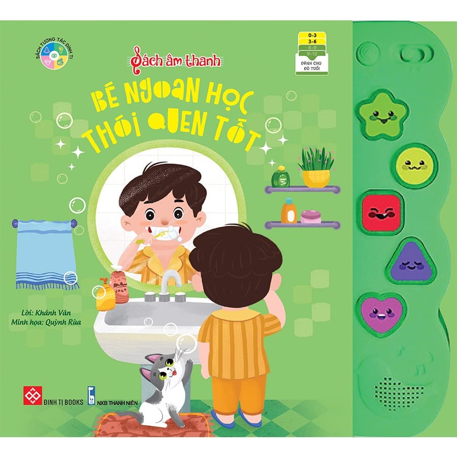 Sách Âm Thanh Bé Ngoan Học Thói Quen Tốt