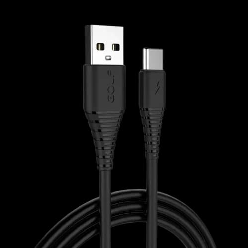 Cáp Golf USB A to Type C sạc nhanh 3A GC 64T 1M