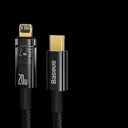 Cáp sạc nhanh tự ngắt Baseus Explorer Series Type C to iPhone 20W 1M