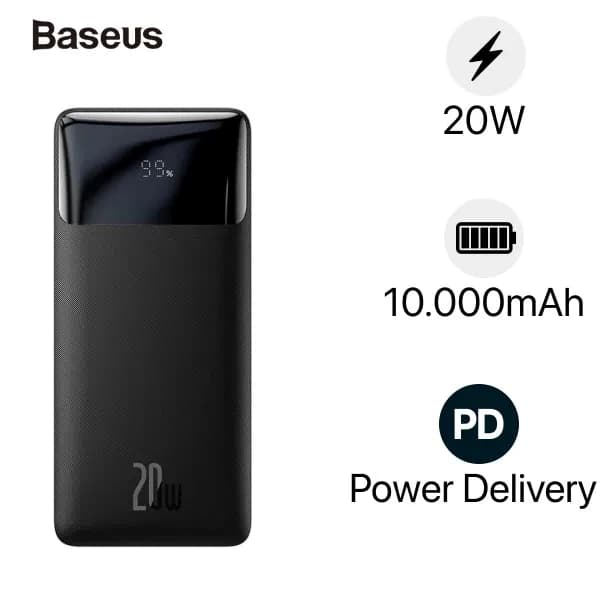Pin sạc dự phòng Baseus Bipow màn hình LCD 10000mAh 20W