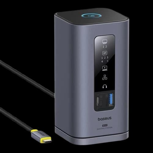 Hub chuyển đổi Baseus Spacemate Series 10 in 1 dùng cho Mac