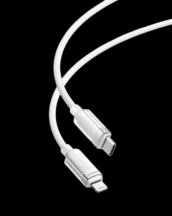 Cáp Innostyle USB C to Lightning CryStalShine 1.5m