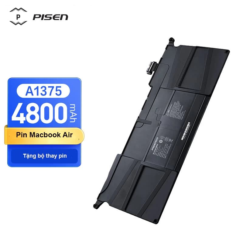 Pin sạc PISEN TP PC A1375 Macbook Air (2010)