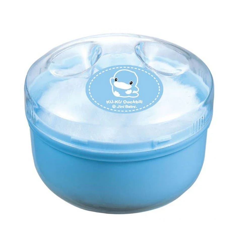 Hộp đựng phấn rôm Kuku KU5304_xanh