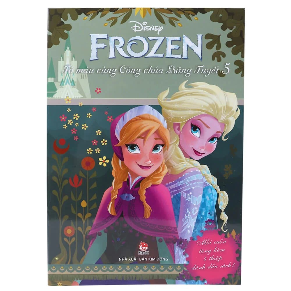 Frozen Tô màu cùng Công chúa Băng Tuyết (Quyển 5)