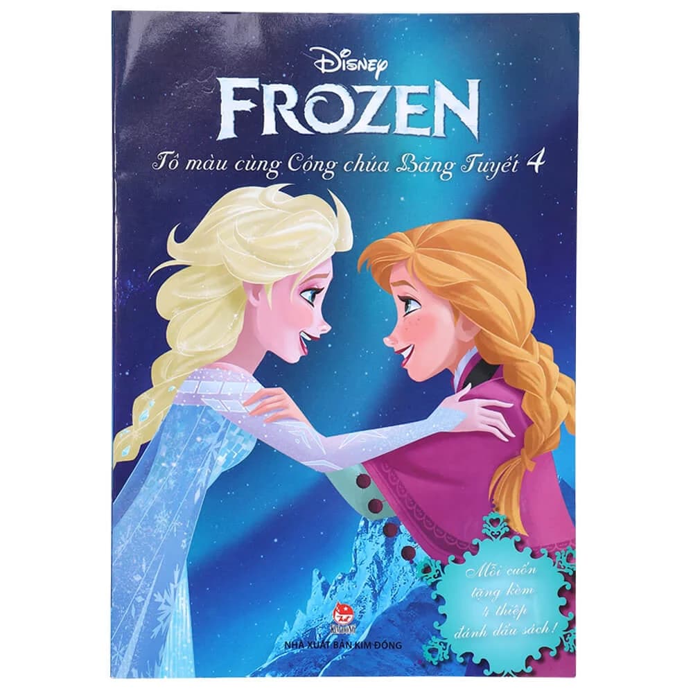 Frozen Tô màu cùng Công chúa Băng Tuyết (Quyển 4)