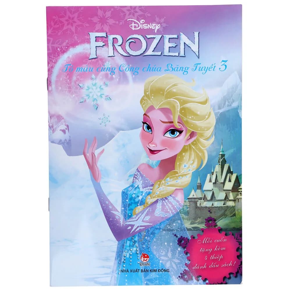 Frozen Tô màu cùng Công chúa Băng Tuyết (Quyển 3)